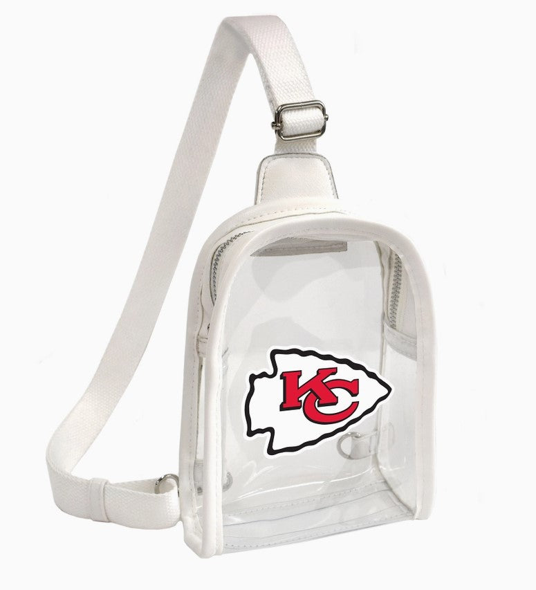 NFL Kansas City Chiefs Clear Mini Sling - Main Image