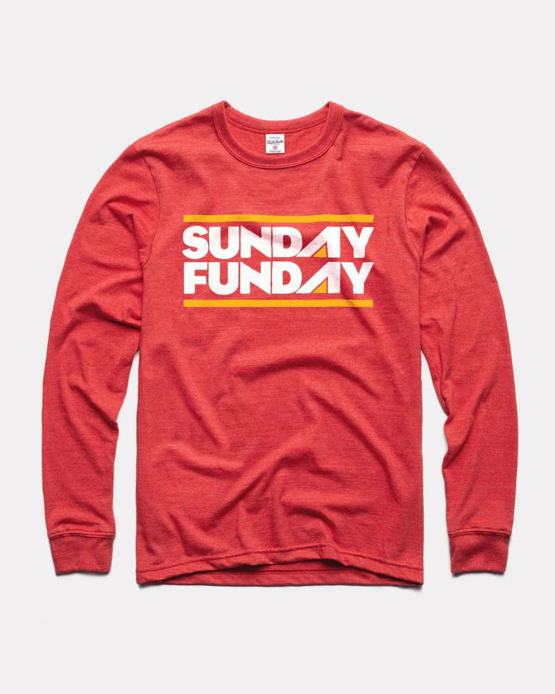 Sunday Funday Long Sleeve T-Shirt by Charlie Hustle