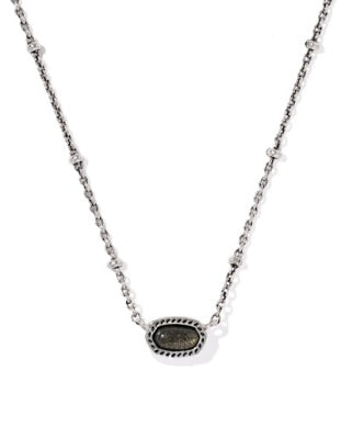 インディアン★Edith Jamesネックレス SILVER 箱（180） Kendra Scott Elisa Pendant Necklace In Silver Platinum Druzy – The