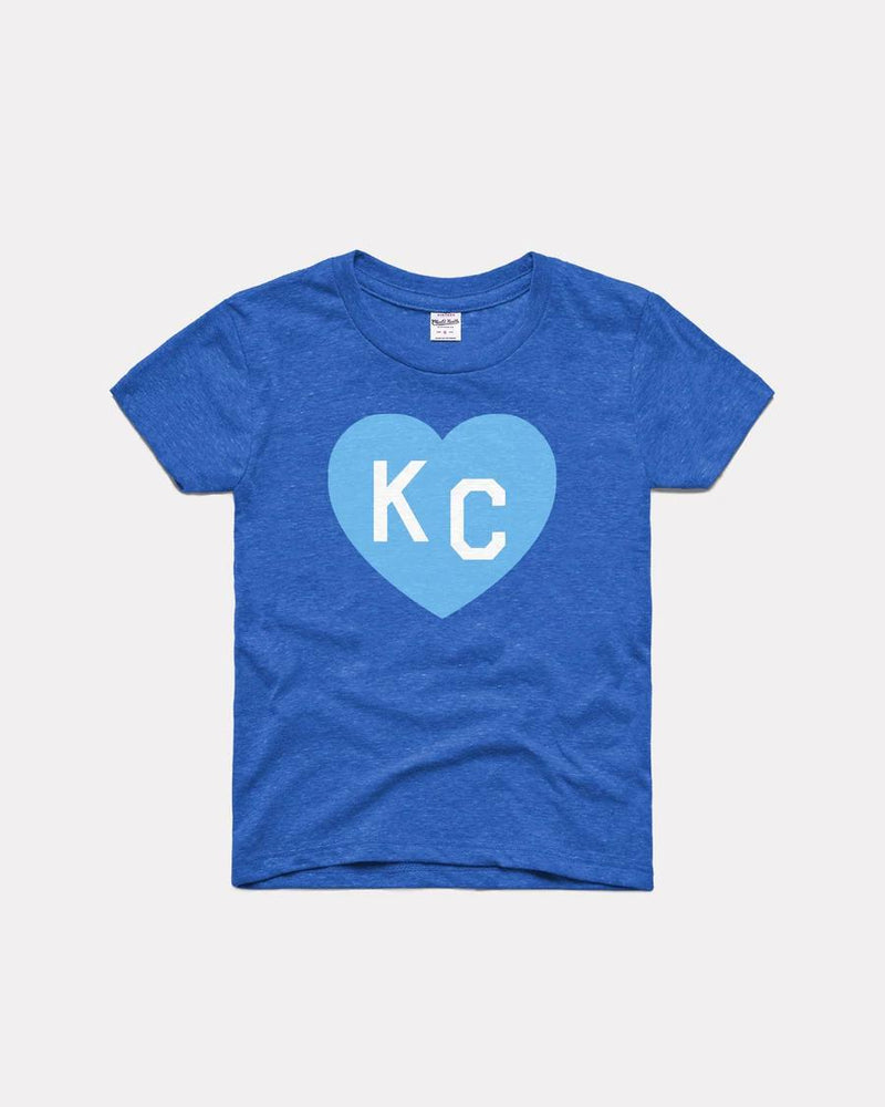 Youth Royal Blue KC Heart by Charlie Hustle