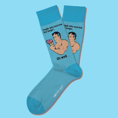 Two Left Feet: I Understand, I Just Don't Care (Retro Remix) Socks -  Music Freqs Store