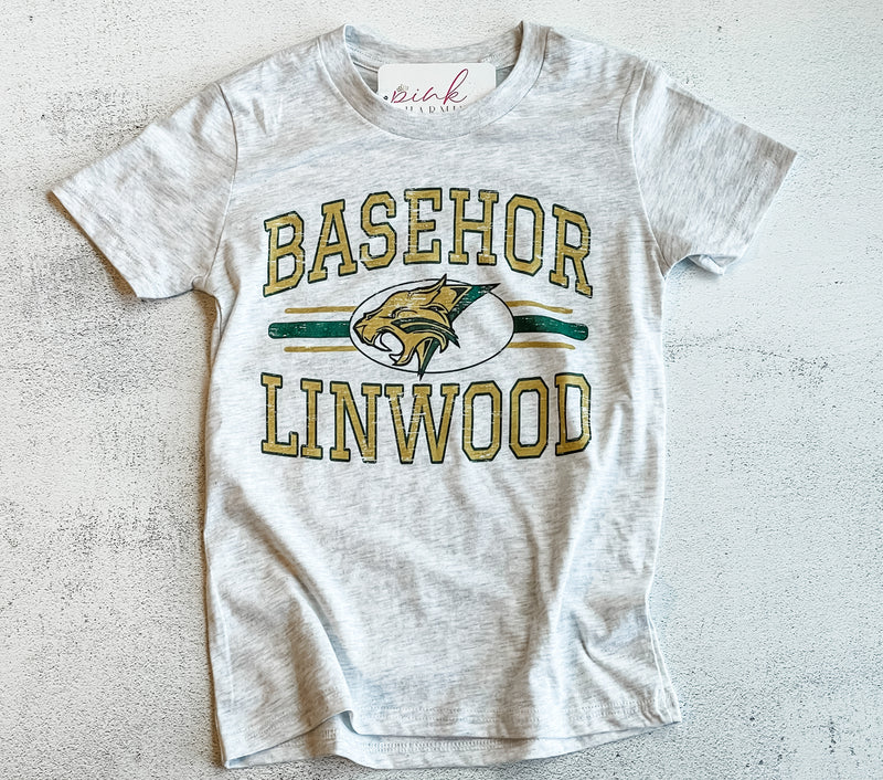 Youth Old School Mascot-Basehor-Linwood