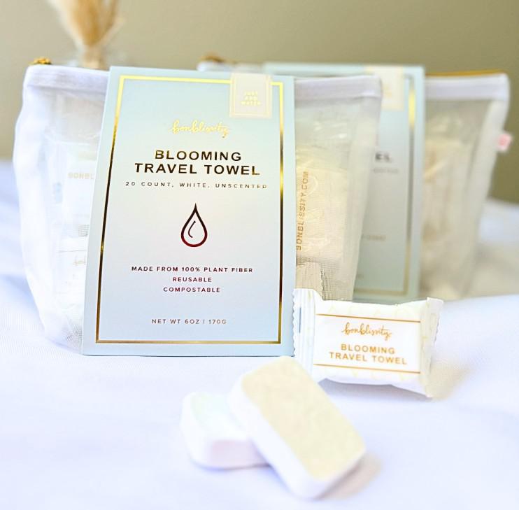 Blooming Travel Towel Case