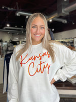 Kansas City White Crew Sweatshirt