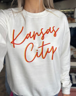 Kansas City White Crew Sweatshirt