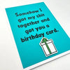 Muddy Mouth Birthday Cards