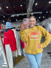 NOLA Bound Mustard Crewneck