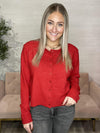 Outlook Cardigan-Haute Red