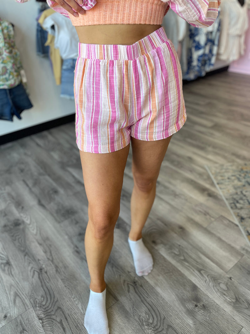 Morning Stripe Boxers-Multi
