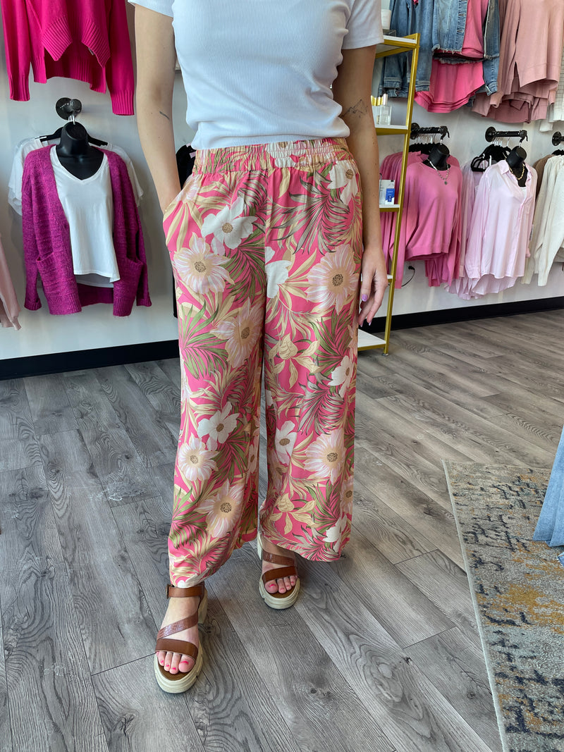 Dante Barra Tropic Pant-Sunset Pink