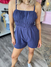Everly Smocked Bodice Romper