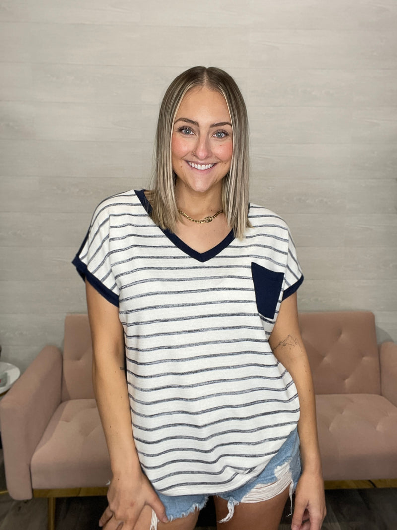 Maeve Colorblock Top