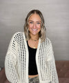 Kinsley Cropped Open Cardigan