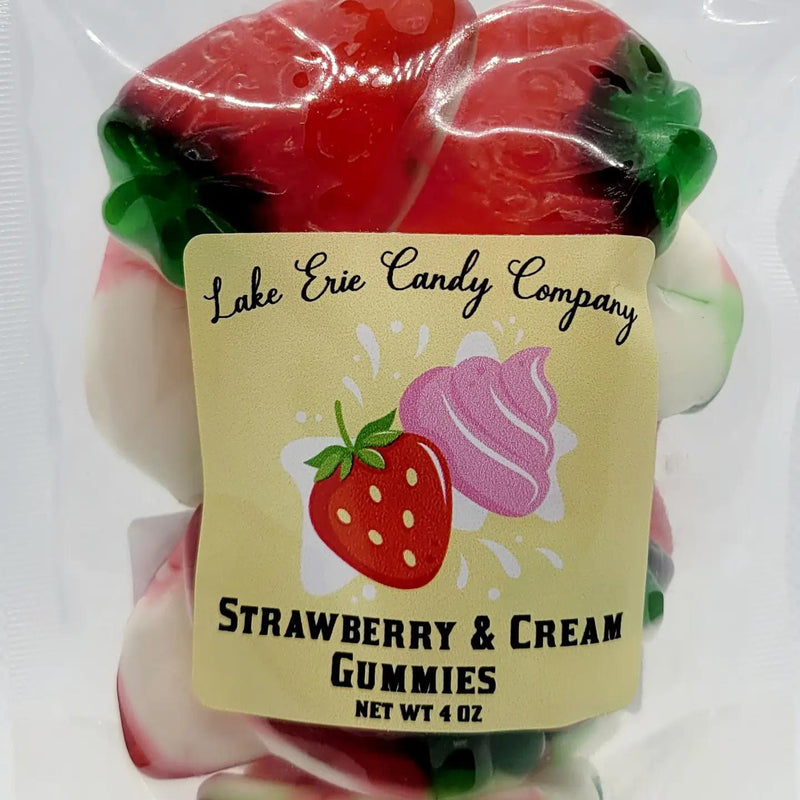 Lake Erie Candy Co. Strawberry & Cream Gummies