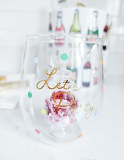 Party Icon Birthday Glass
