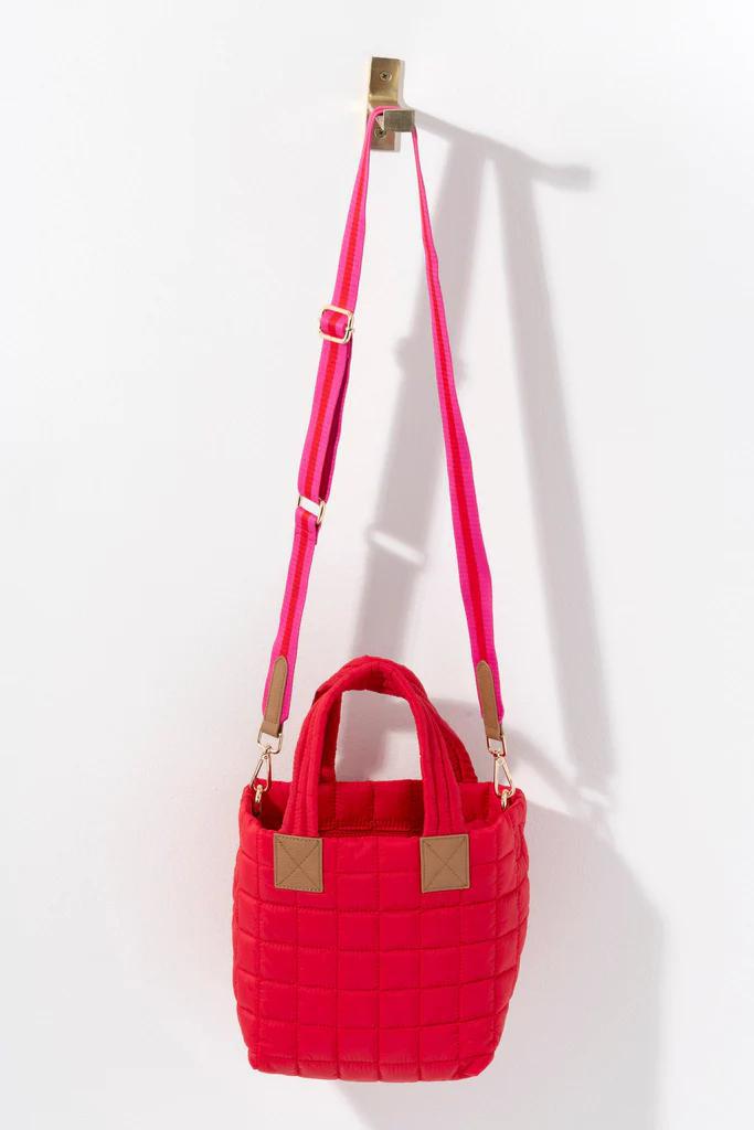 Shiraleah Ezra Quilted Nylon Mini Tote Crossbody