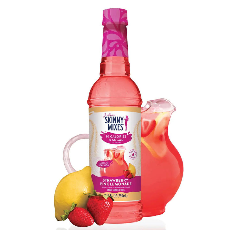 Jordan's Skinny Mixes-Strawberry Pink Lemonade
