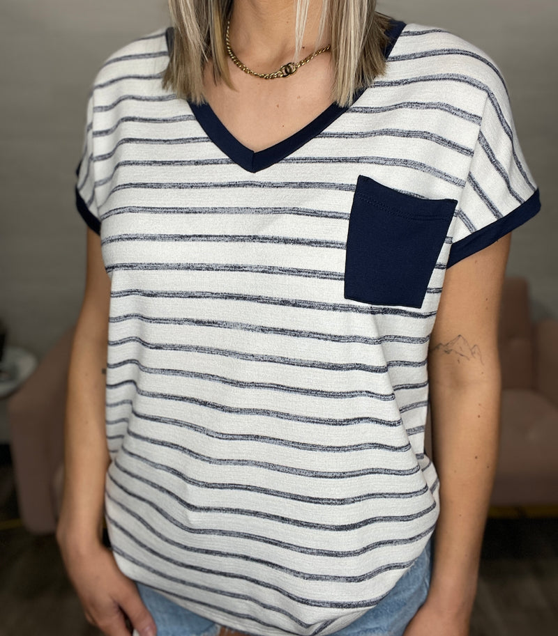Maeve Colorblock Top