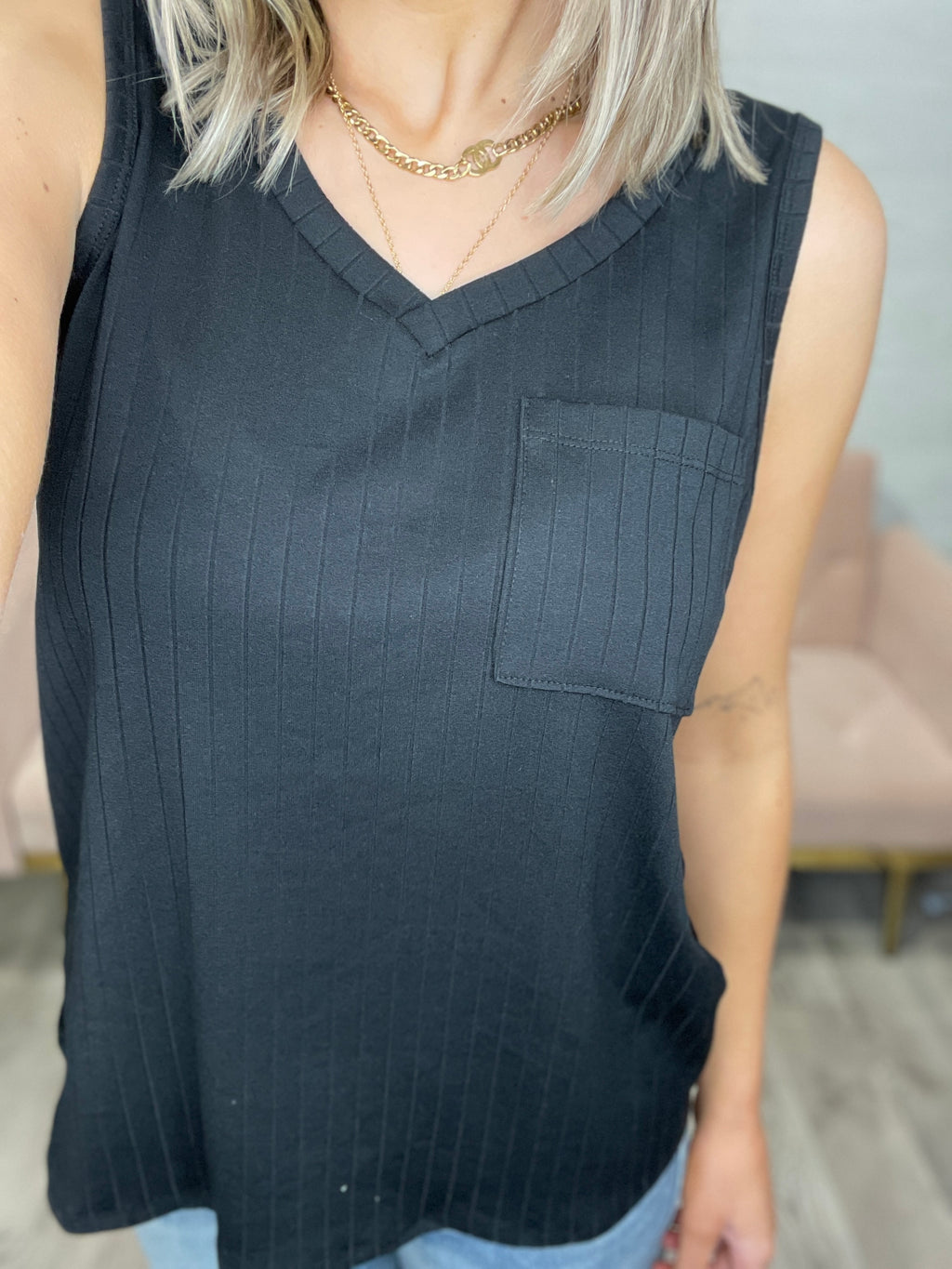 Aria Ribbed Tank