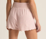 Cross Over Stripe Short-Lilac Punch