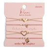 Mother/Daughter K'lani Hair Tie Bracelet Set