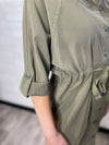 Piper Khaki Batwing Dress