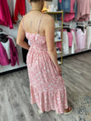 Toluca Ynez Floral Maxi Dress-Dusty Rose