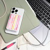 Tech Candy Piggy Back Power-Pink Pattern