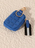 Shiraleah Ezra Quilted Nylon Clip-on Pouch