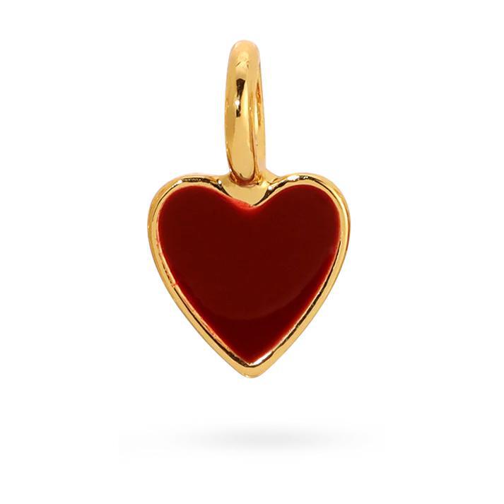 Charm Garden Heart Charm-Gold