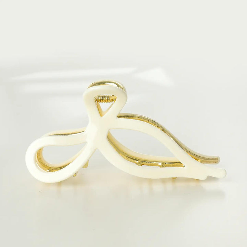 Sabrina Large Ribbon Bow Clip