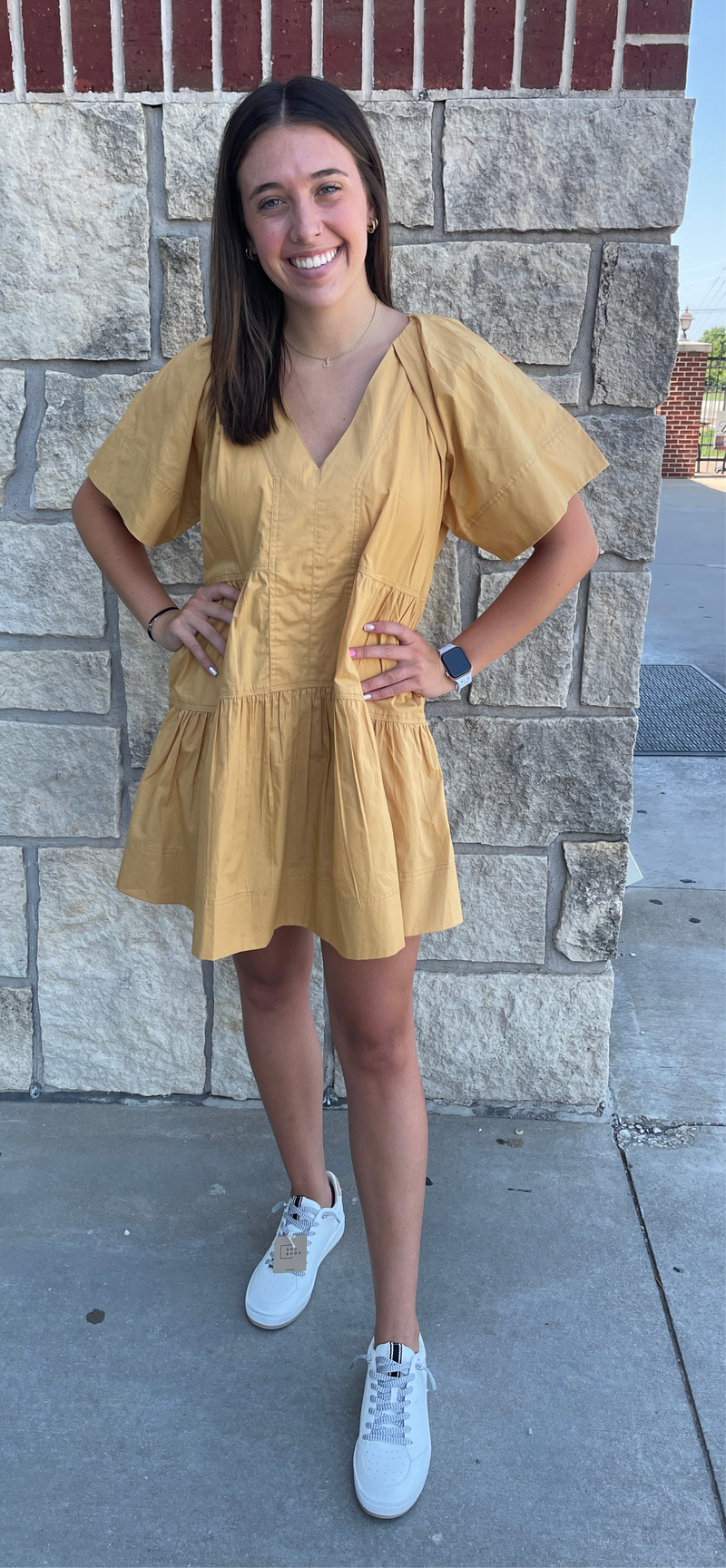 Hailee Tiered Dress by Elan