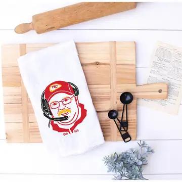 KC Chiefs Big Red Kitchen Tea Towel