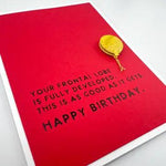 Muddy Mouth Birthday Cards