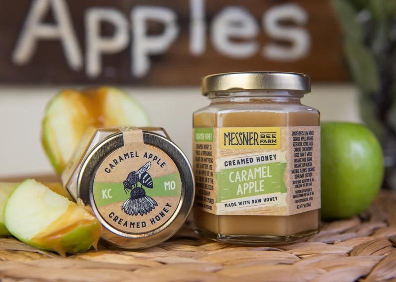 Messner Bee Farm Caramel Apple Creamed Honey