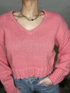 Vida Sweater-Sunset Pink