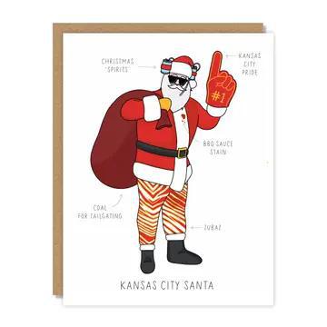 Kansas City Santa Card