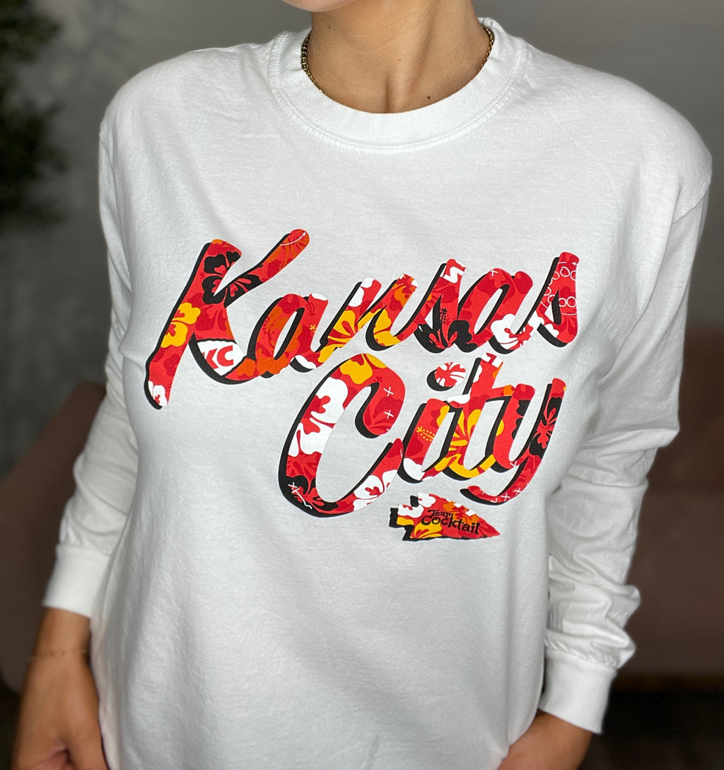 Kansas City Floral Longsleeve Tee