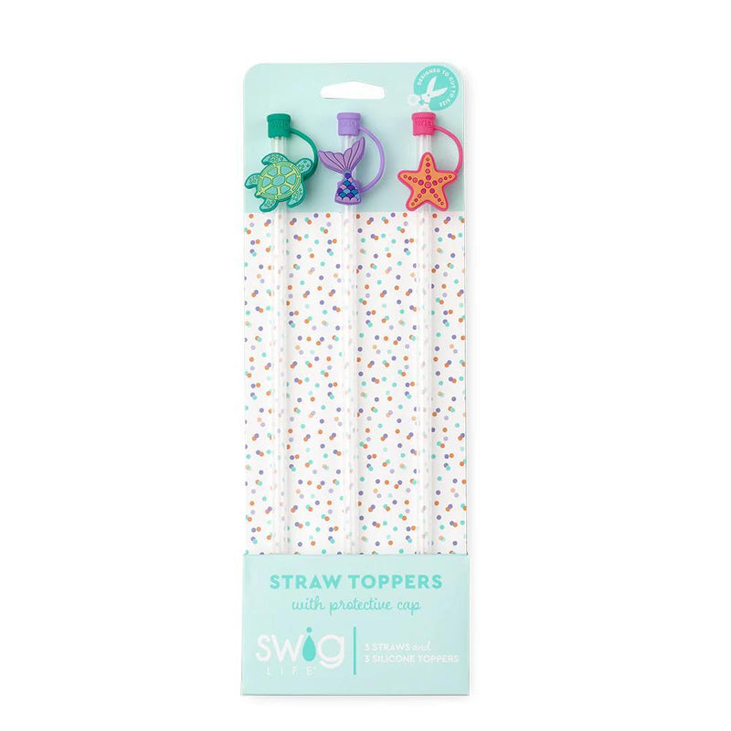 Swig Ocean Straw Topper Set