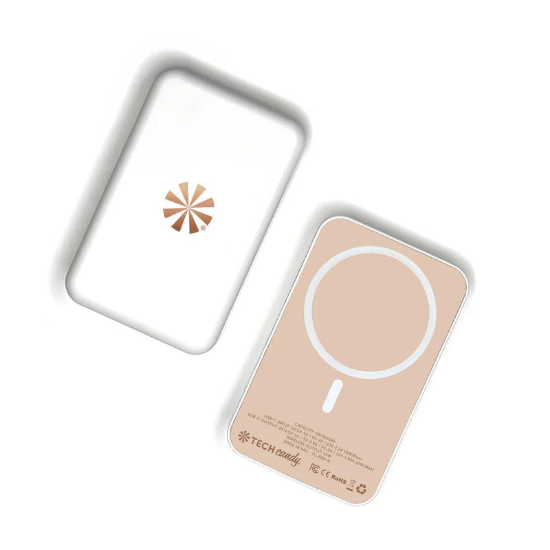 Tech Candy Piggy Back Power-Natural