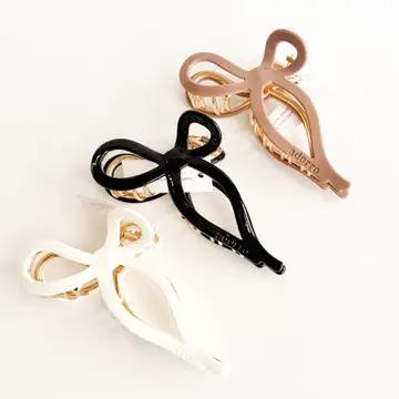 Sabrina Large Ribbon Bow Clip