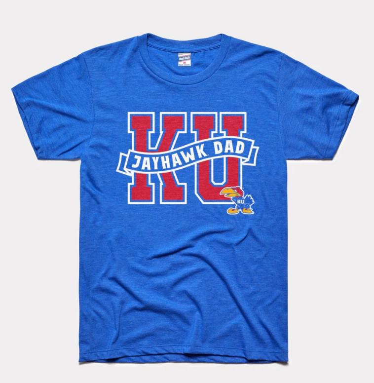 KU Dad Royal Blue Tee