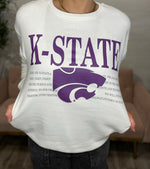 K-State Gucci Comfort Crewneck