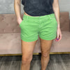 Dear John Hampton Mid-rise Shorts-Nephrite