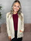 Gwen Everyday Cardigan-Taupe