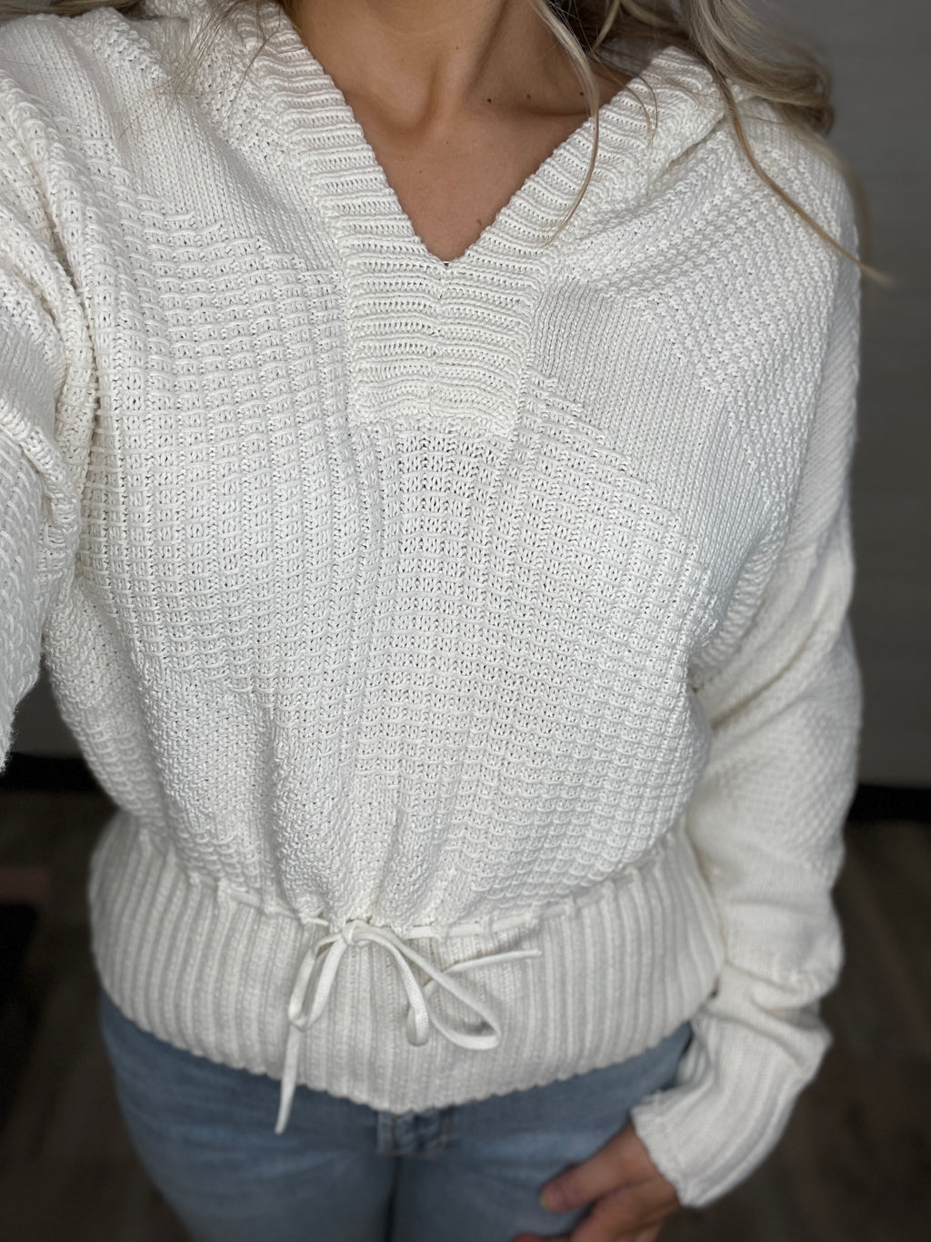 Cota Hoodie Sweater-Sea Salt