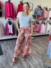 Dante Barra Tropic Pant-Sunset Pink