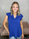 Liz Flutter Sleeve Top