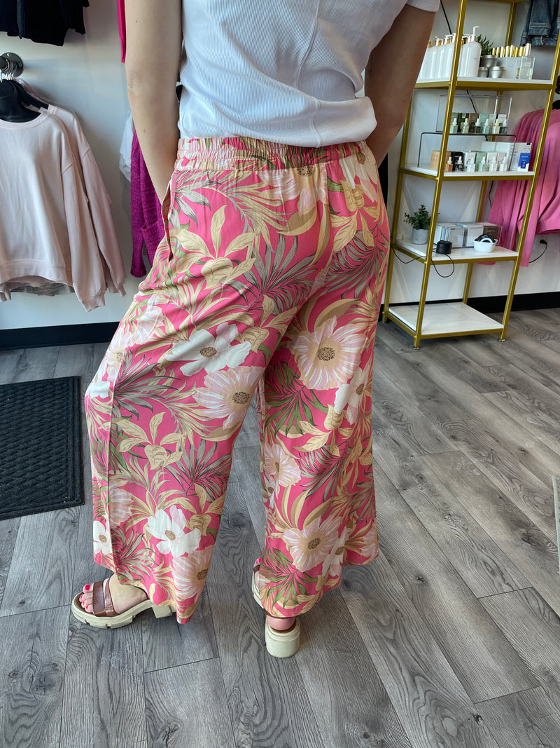 Dante Barra Tropic Pant-Sunset Pink