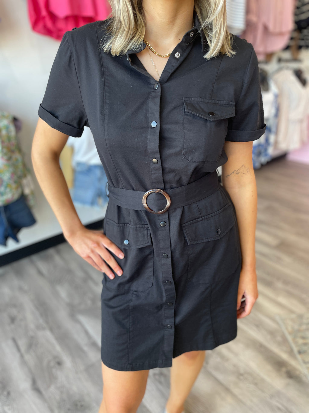 Lyra Cargo Dress